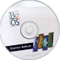 BeOS Preview Release CD