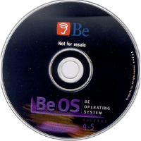 BeOS Release 4.5 CD