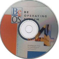 BeOS Release 4 CD