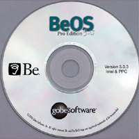gobe BeOS Release 5 Pro CD