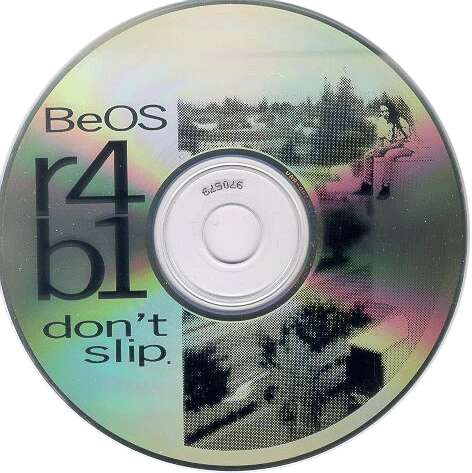 Первая бета BeOS R4 CD