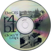 Первая бета BeOS R4 CD